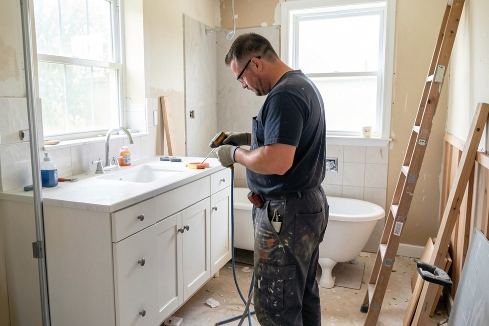 plumber for bathroom renovation